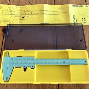 VERNIER CALIPER BRAND NEW IN BOX MADE IN SWITZERLAND by KUNSTSTOFFWERK AG BUCHS